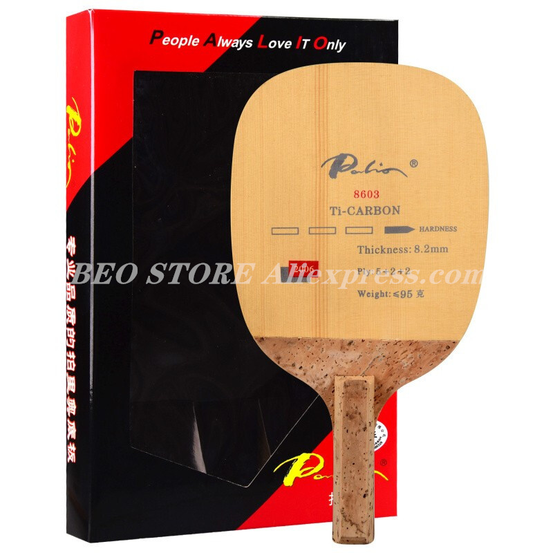 Table Tennis Japan - باليو 8603 الكربون التيتانيوم تنس الطاولة
