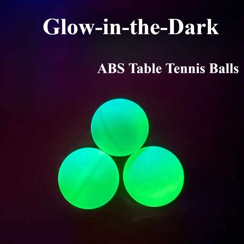 Table Tennis How To Play - كرات تنس الطاولة المضيئة، كرات تتوهج