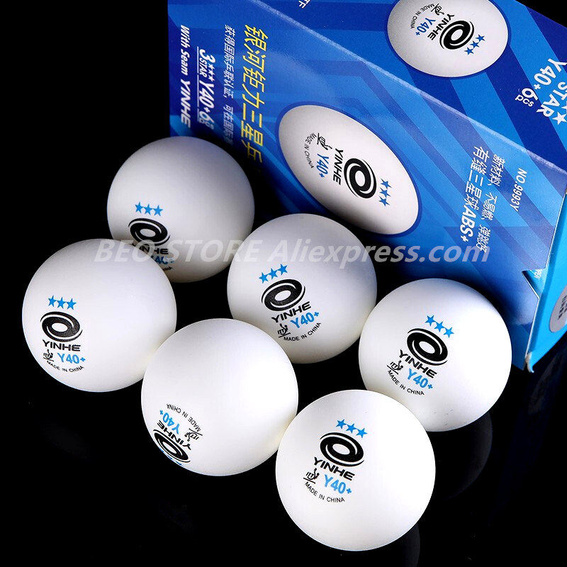 Table Tennis How To Play - 60 كرات YINHE 3 نجوم Y40