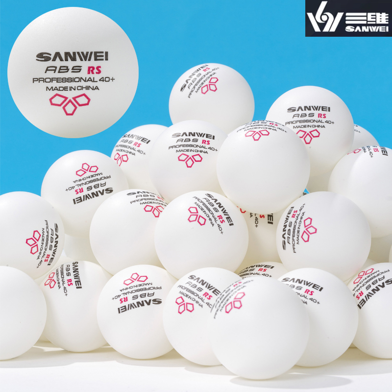 Table Tennis How To Play - SANWEI RS40 + 3 نجوم كرات