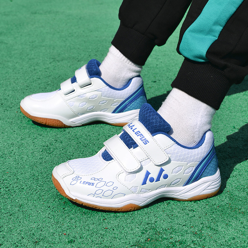 صبي فتاة صغيرة الحجم 28-37 أحذ - مراجعة Table Tennis Shoes وسعره