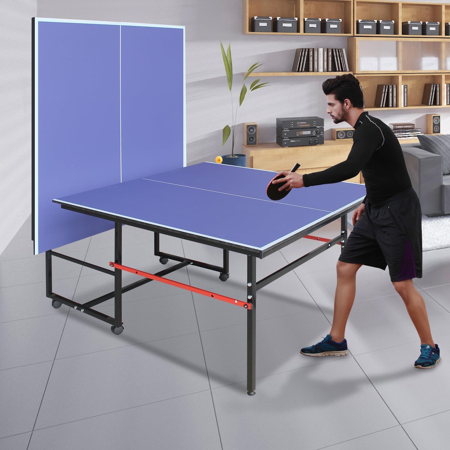 طاولة تنس طاولة محمولة بطول 8  - مراجعة Table Tennis Net وسعره