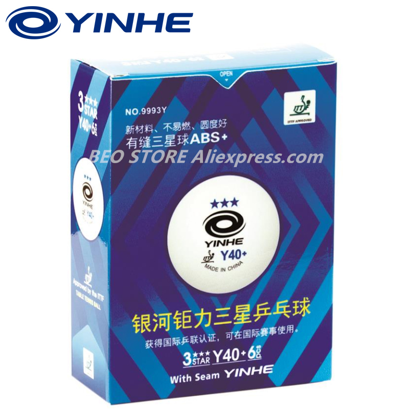 60 كرات YINHE 3 نجوم Y40 + H40 - مراجعة Table Tennis How To Play وسعره