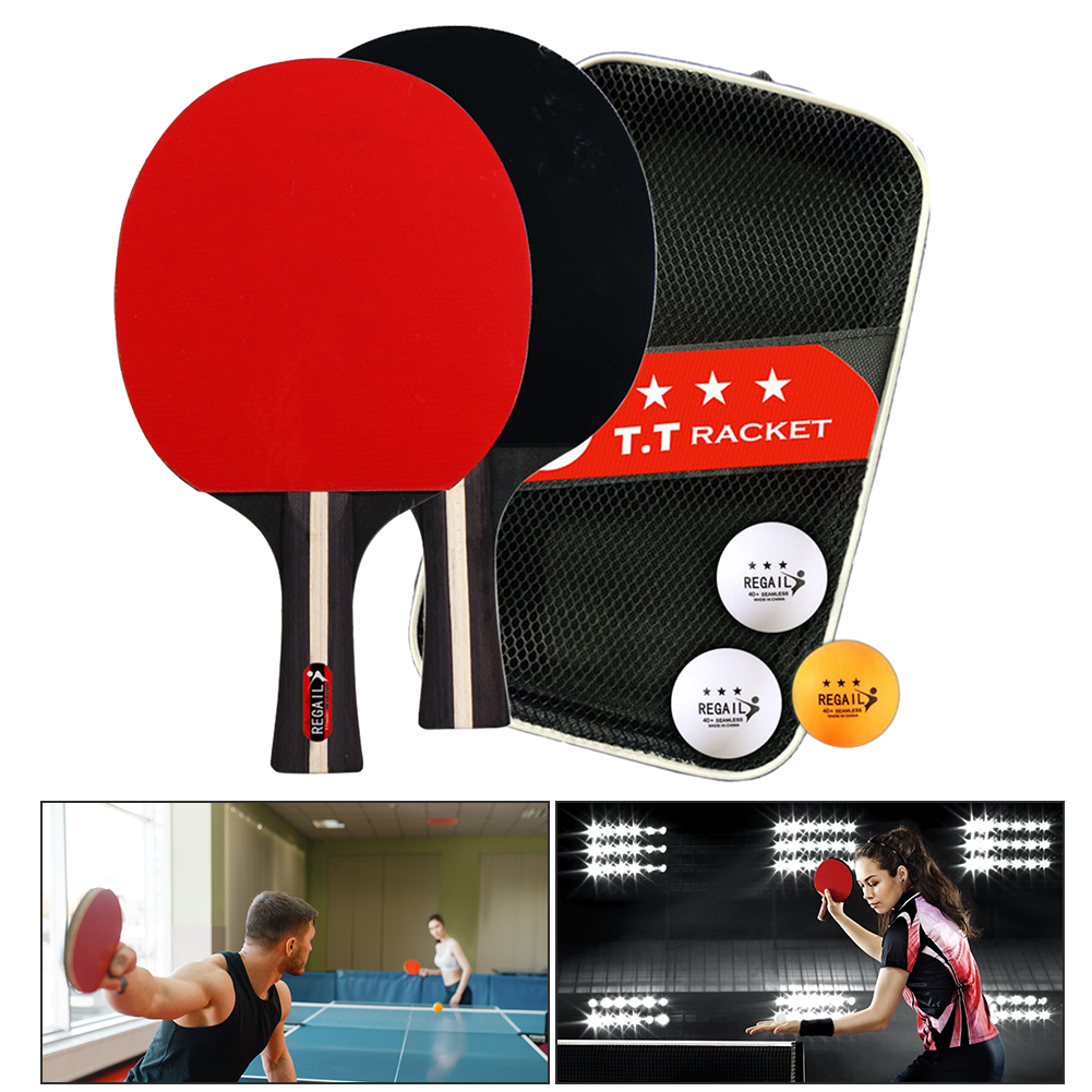 مضرب تنس الطاولة مع حقيبة ، مض - مراجعة Table Tennis Player وسعره