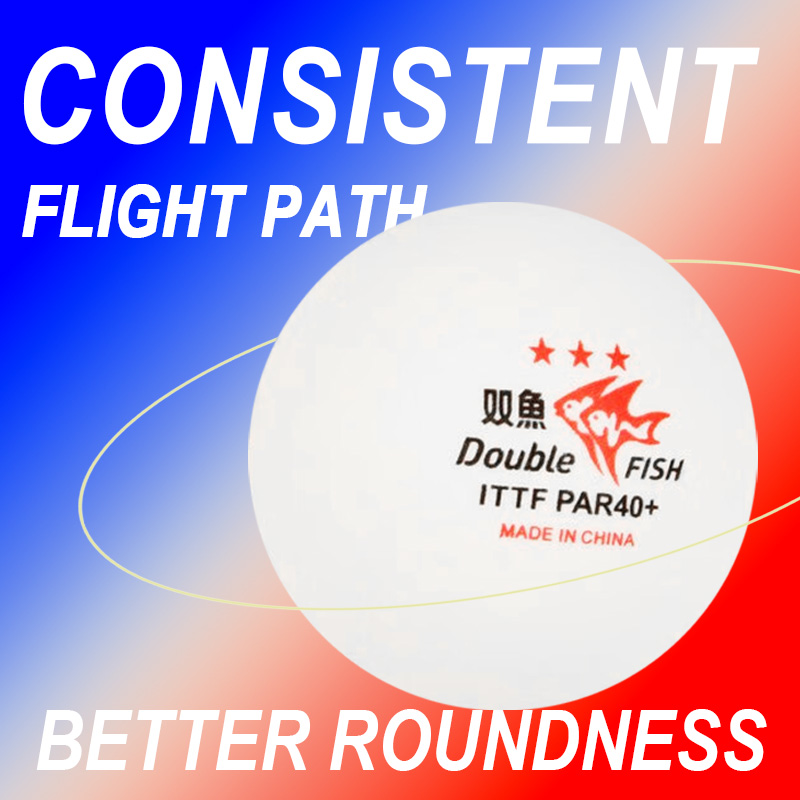 كرات تنس طاولة مزدوجة السمكة 4 - مراجعة Table Tennis France وسعره