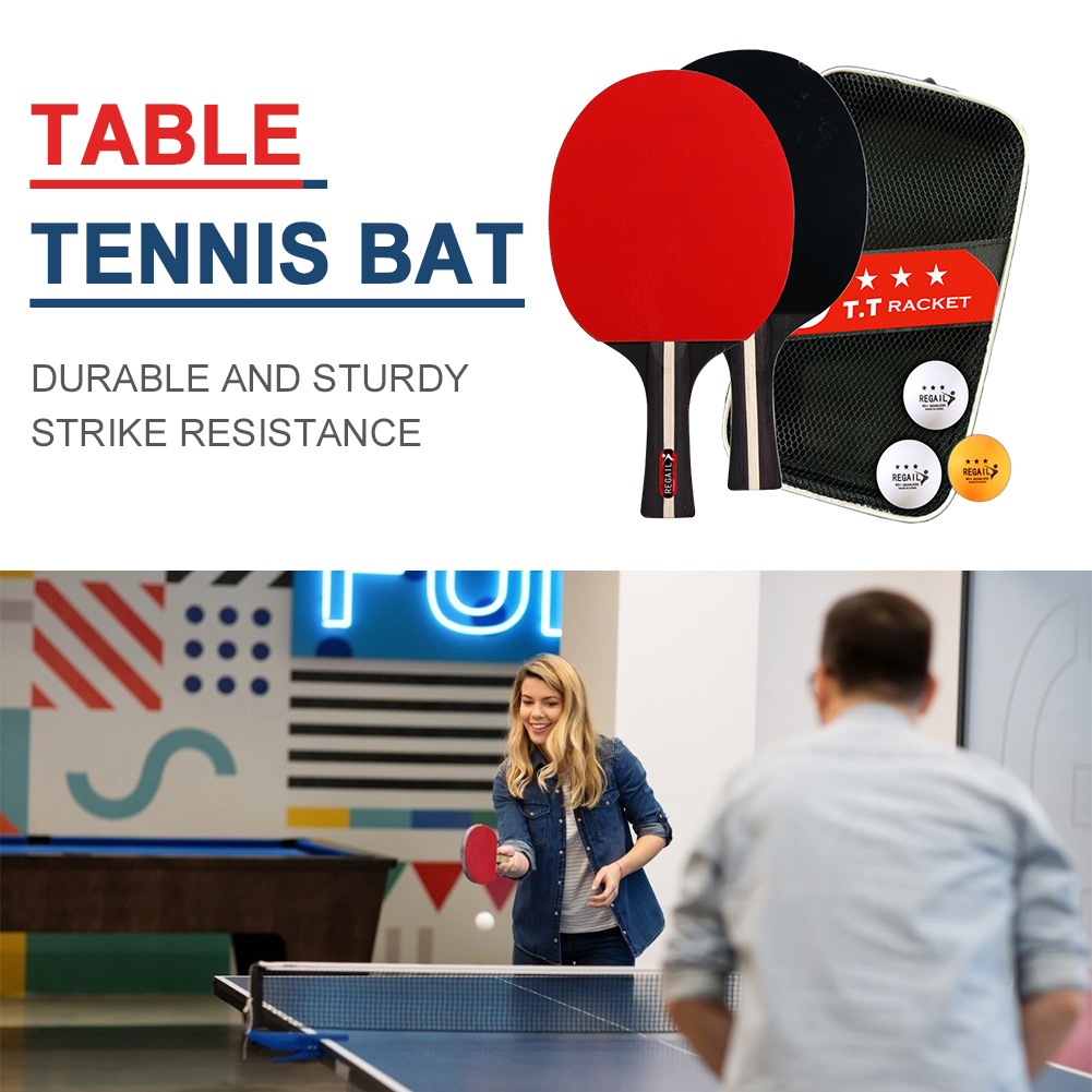 مجموعة مضارب تنس الطاولة مع 2  - مراجعة Table Tennis Player وسعره