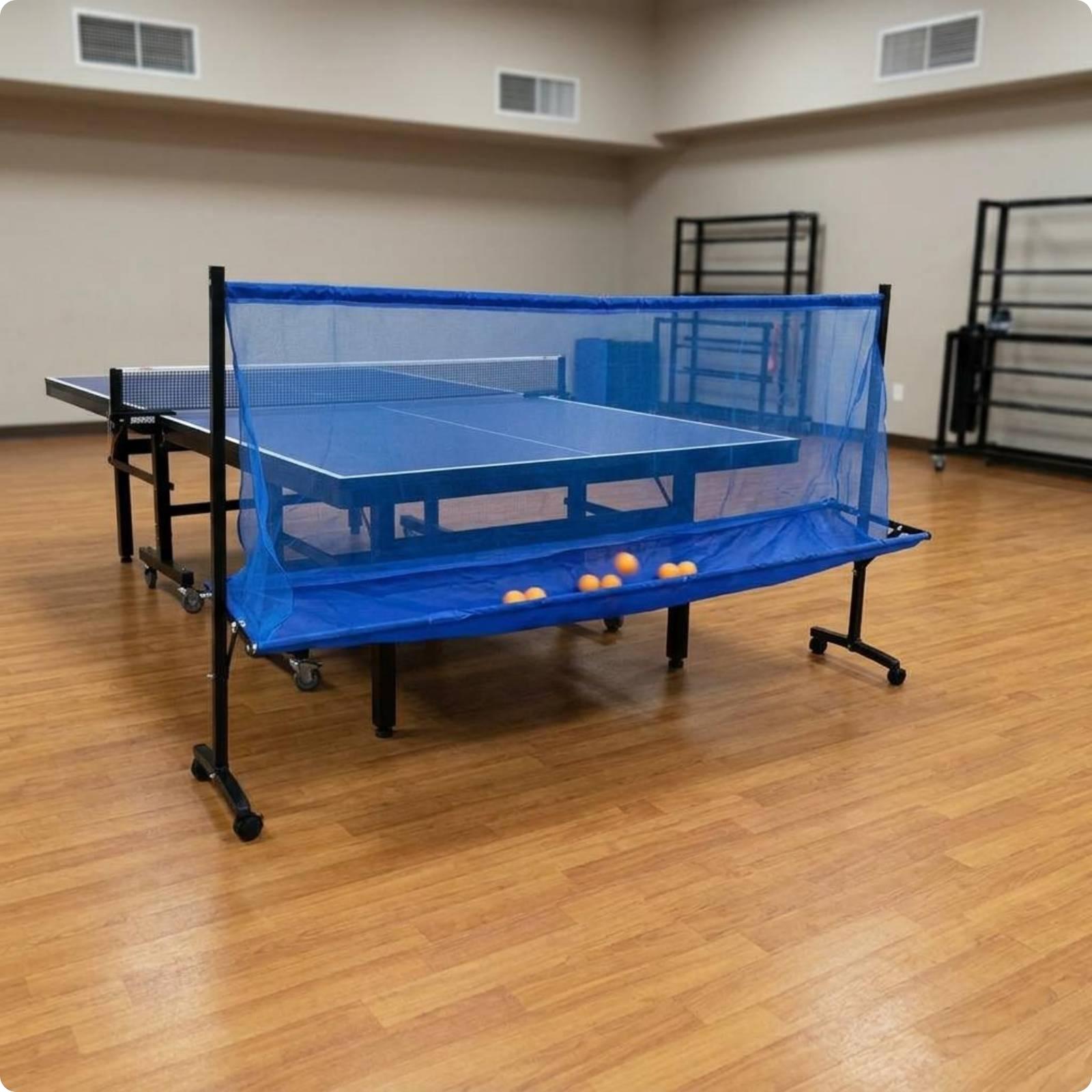جهاز تجميع كرات تنس الطاولة بإ - مراجعة Table Tennis Net وسعره