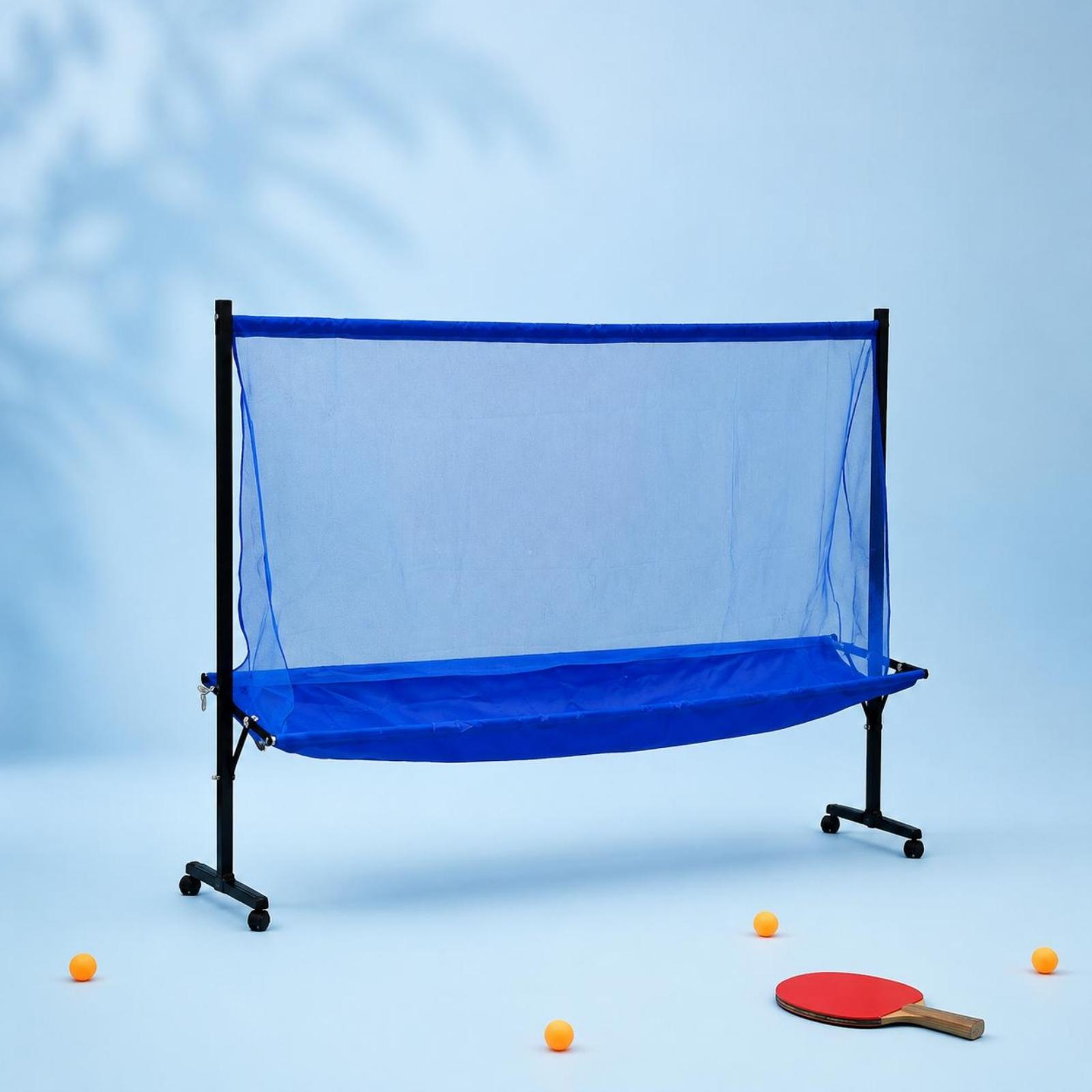 جهاز تجميع كرات تنس الطاولة بإ - مراجعة Table Tennis Net وسعره