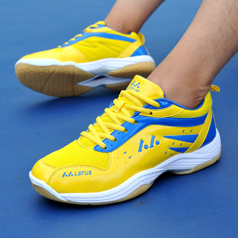 جديد الريشة الأحذية المهنية ال - مراجعة Table Tennis Shoes وسعره